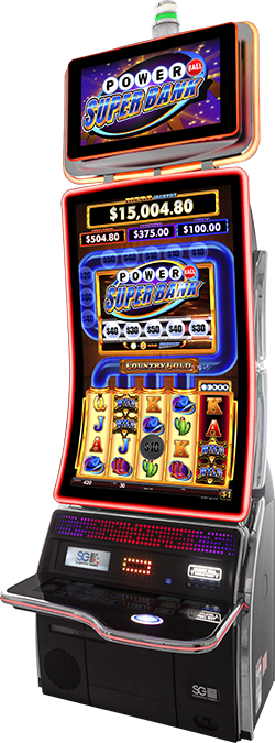 Powerball Super Bank - Country Gold Cabinet